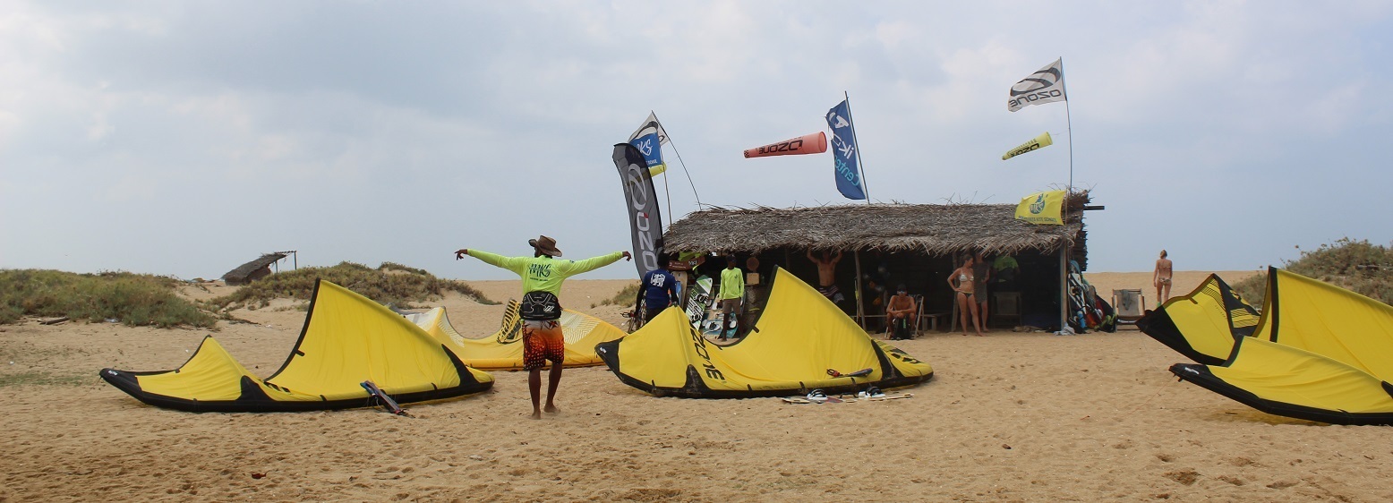 Learn kitesurfing in Kalpitiya