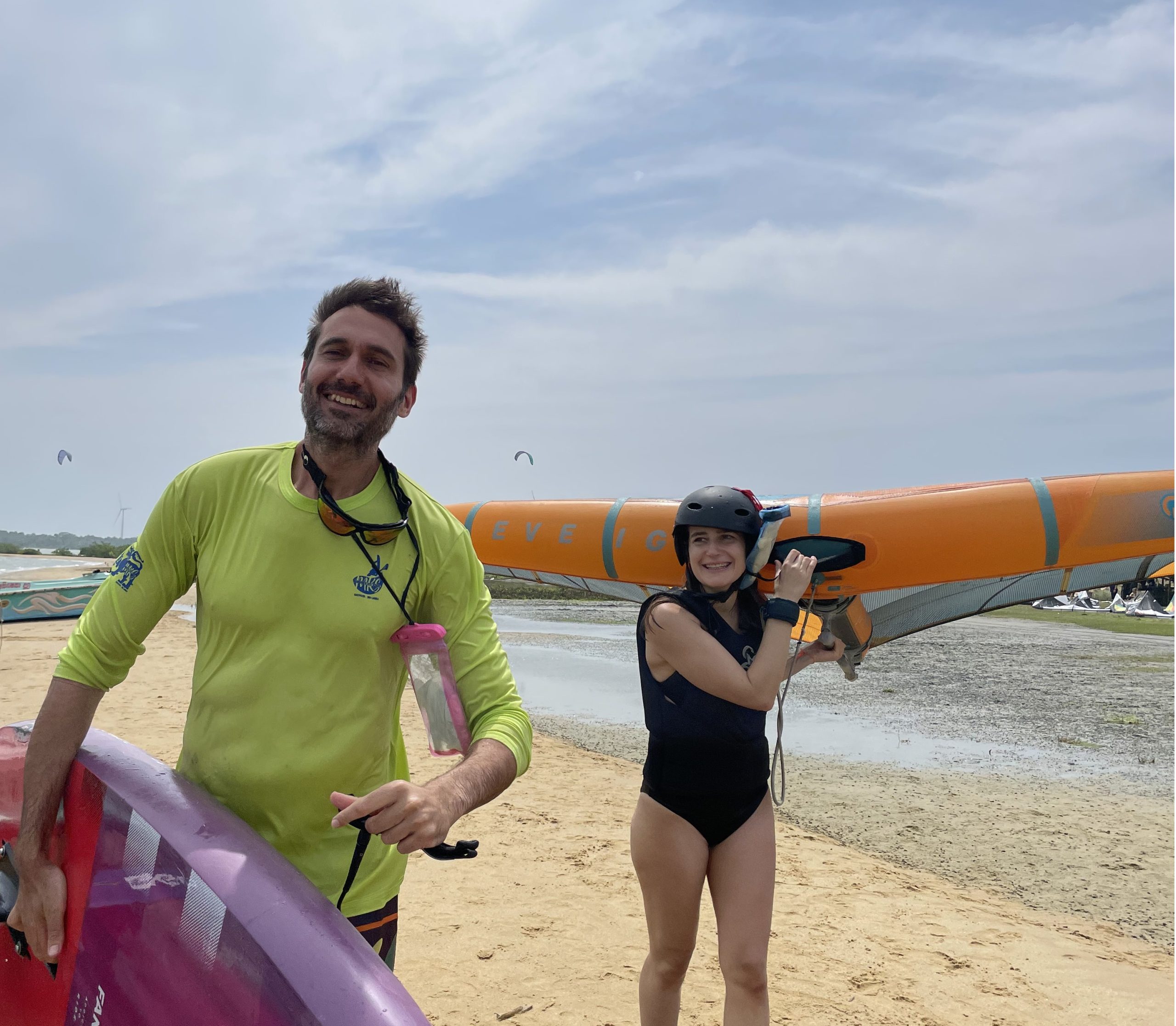 Wingfoiling Kalpitiya Sri Lanka