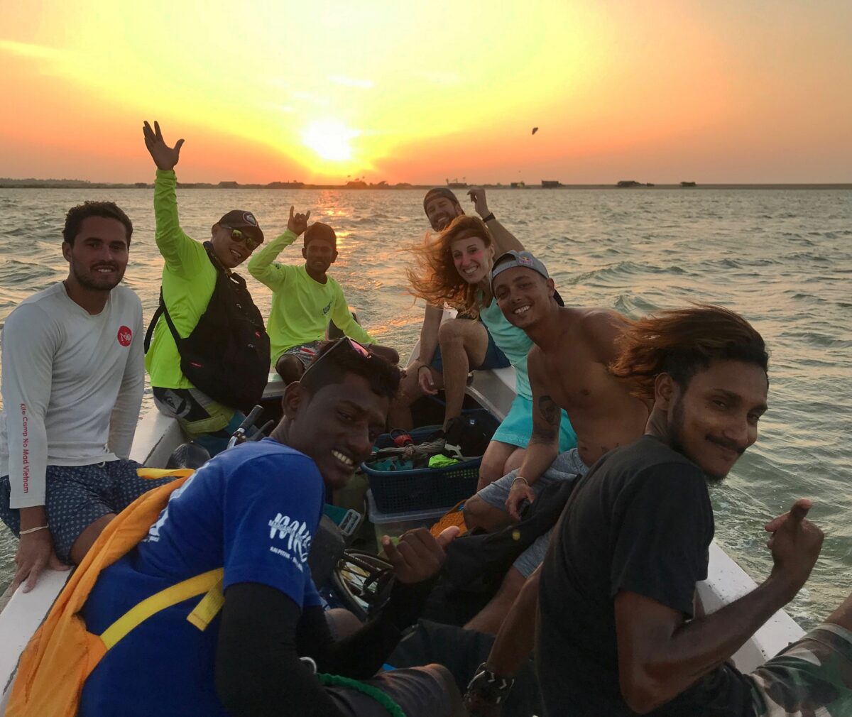 Kitesurfing holiday Kalpitiya Sri Lanka — Margarita Village community authentic experience
